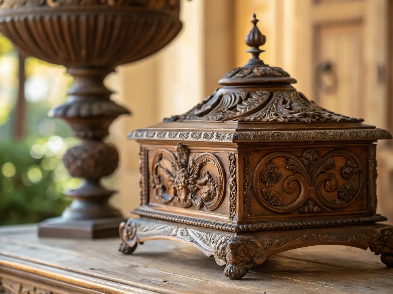 A visually striking photograph of a recently restored exhibit, highlighting the museum's commitment to preserving and presenting historical artifacts in their best condition.